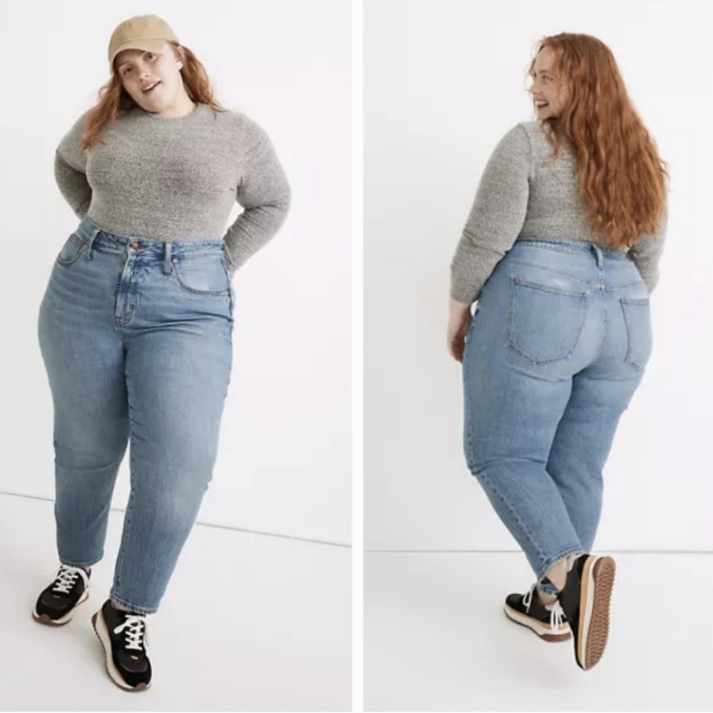 Madewell The Plus Curvy Perfect Vintage Jean in Banner Wash NB648